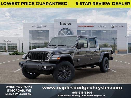 Granite Crystal Clearcoat Metallic 2026 Jeep Gladiator Sport
