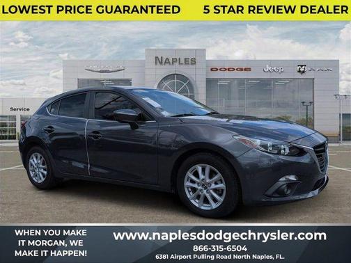 Meteor Gray Mica 2015 Mazda Mazda3 i Grand Touring