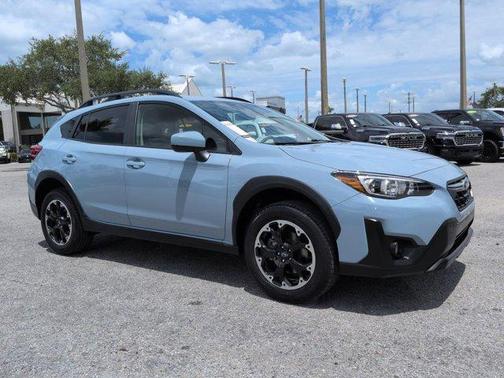 Cool-Gray Khaki 2023 Subaru Crosstrek Premium