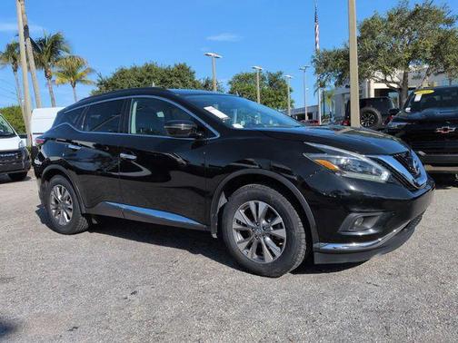 Magnetic Black 2018 Nissan Murano SV