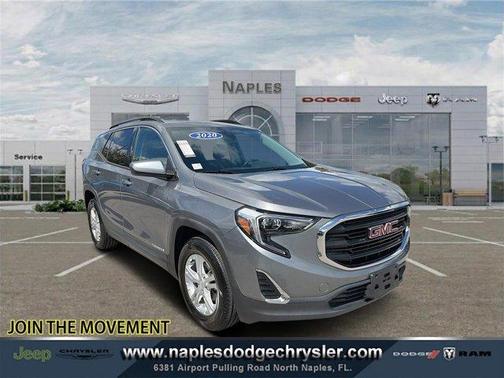 Satin Steel Metallic 2020 GMC Terrain SLE