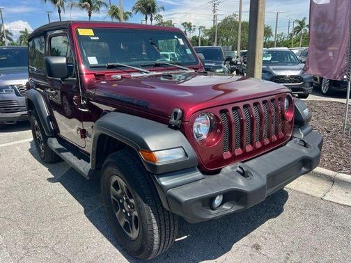 Snazzberry Pearlcoat 2022 Jeep Wrangler Sport