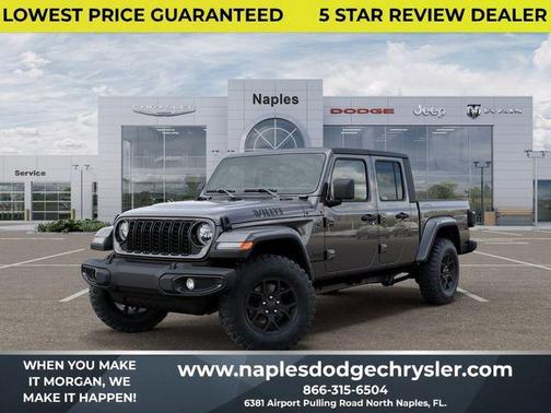 Granite Crystal Clearcoat Metallic 2026 Jeep Gladiator Sport