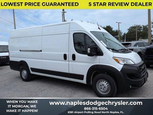 Bright White Clearcoat 2025 RAM ProMaster 3500 High Roof