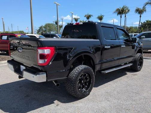 Agate Black Metallic 2021 Ford F-150 Lariat