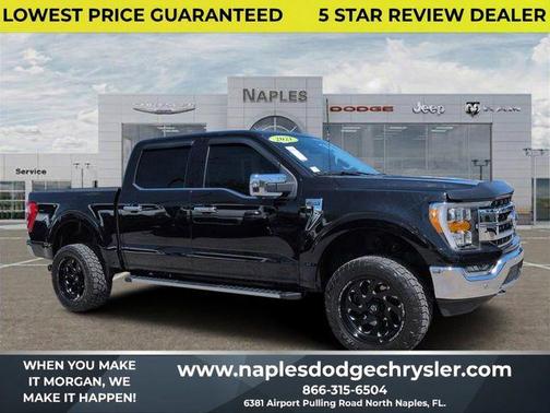 Agate Black Metallic 2021 Ford F-150 Lariat