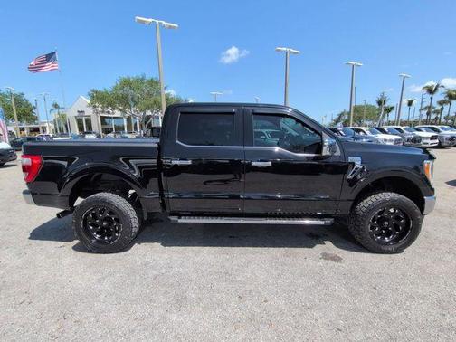 Agate Black Metallic 2021 Ford F-150 Lariat