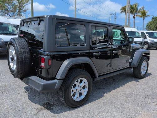 Black Clearcoat 2021 Jeep Wrangler Unlimited Sport