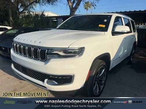 Bright White Clearcoat 2022 Jeep Wagoneer Series II
