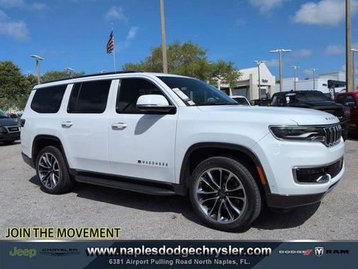 Bright White Clearcoat 2022 Jeep Wagoneer Series II