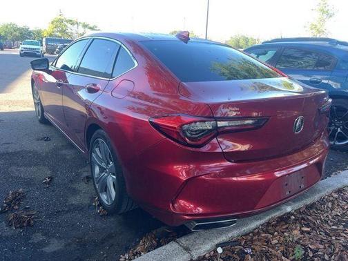 Performance Red Pearl 2021 Acura TLX Technology
