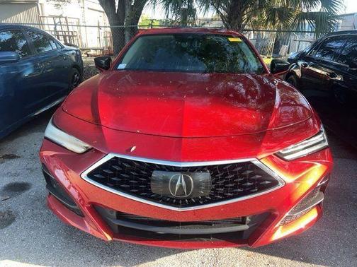 Performance Red Pearl 2021 Acura TLX Technology