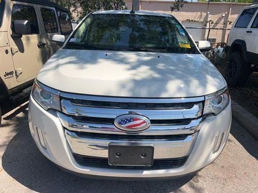 White Suede 2013 Ford Edge SEL