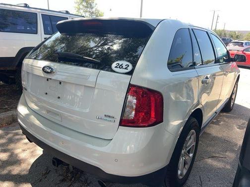 White Suede 2013 Ford Edge SEL
