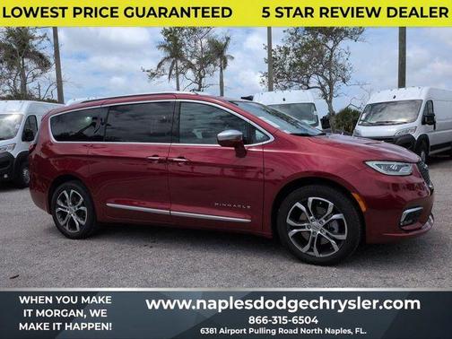 Red 2024 Chrysler Pacifica Pinnacle