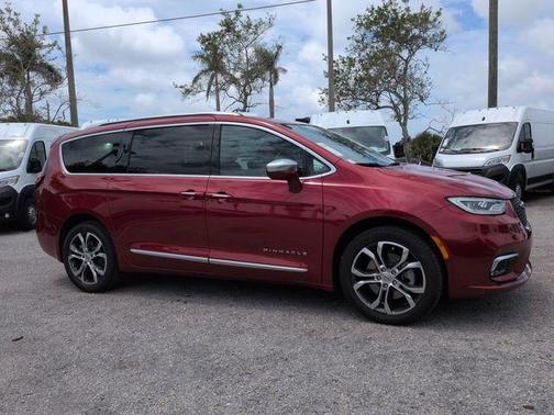 Red 2024 Chrysler Pacifica Pinnacle