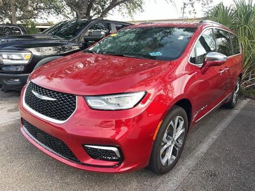 Red 2024 Chrysler Pacifica Pinnacle