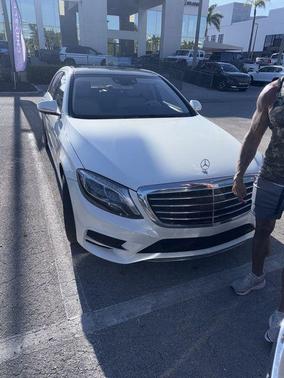 White 2016 Mercedes-Benz S-Class S 550