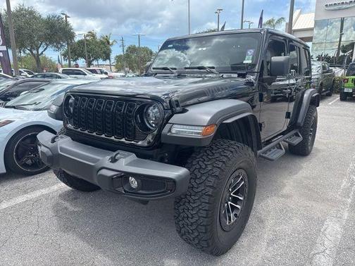 Black Clearcoat 2024 Jeep Wrangler Sport