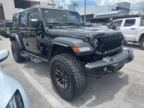 Black Clearcoat 2024 Jeep Wrangler Sport