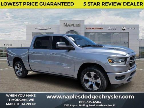Billet Silver Metallic Clearcoat 2023 RAM 1500 Laramie