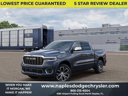 Blue Metallic 2026 RAM 1500 Tungsten