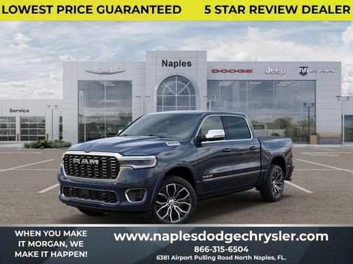 Blue Metallic 2026 RAM 1500 Tungsten