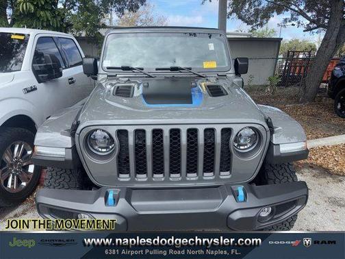 Sting Gray Clearcoat 2023 Jeep Wrangler 4xe Rubicon