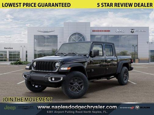 Black Clearcoat 2026 Jeep Gladiator Sport