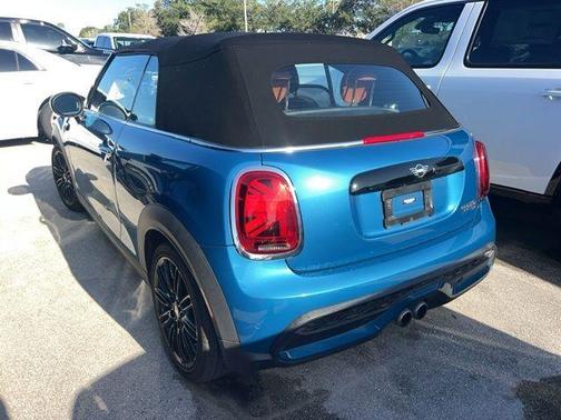 Island Blue Metallic 2022 MINI Convertible Cooper S