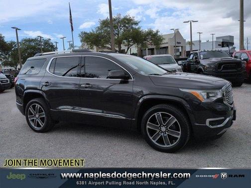 Iridium Metallic 2019 GMC Acadia Denali