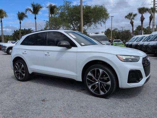 Glacier White Metallic 2021 Audi SQ5 3.0T Premium Plus