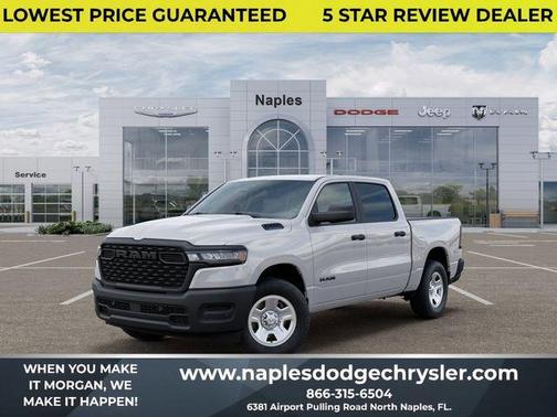 Bright White Clearcoat 2026 RAM 1500 Tradesman