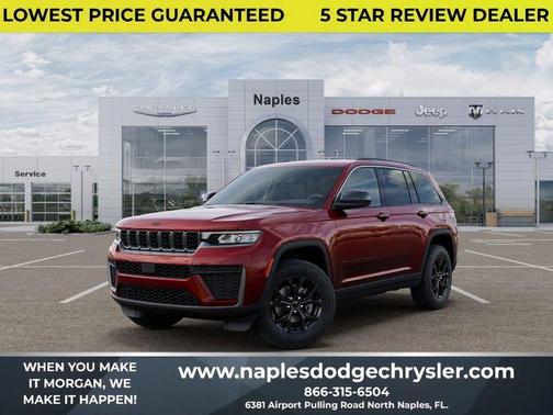 Velvet Red Pearlcoat 2026 Jeep Grand Cherokee Laredo