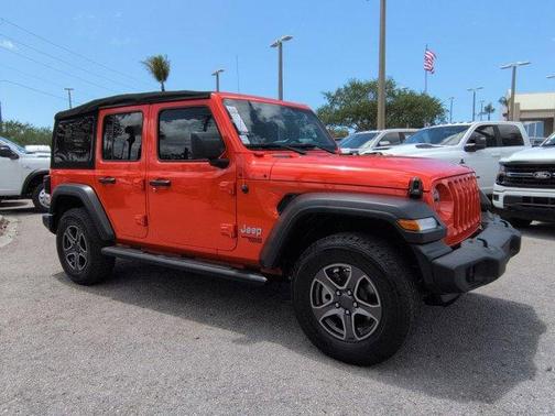 Metallic 2018 Jeep Wrangler Unlimited Sport
