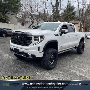 White Frost Tri-Coat 2022 GMC Sierra 1500 Denali Ultimate