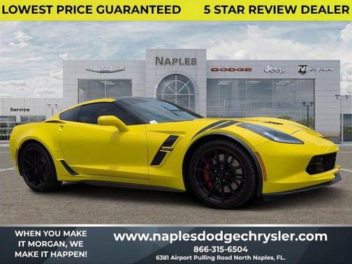 Corvette Racing Yellow Tintcoat 2017 Chevrolet Corvette Grand Sport