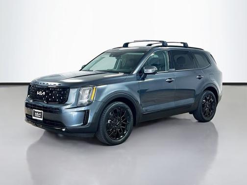 Grey 2022 Kia Telluride EX
