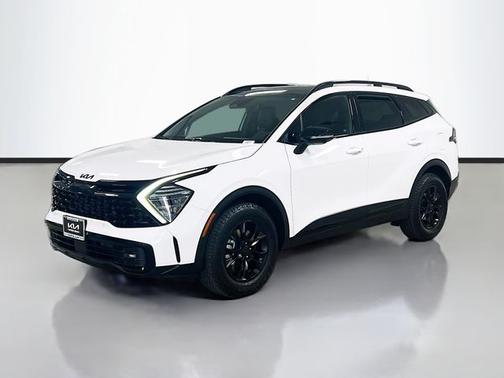 White Pearl 2025 Kia Sportage X-Pro Prestige
