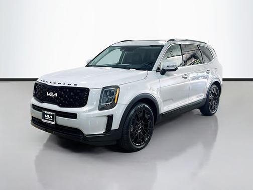 Gray 2022 Kia Telluride EX