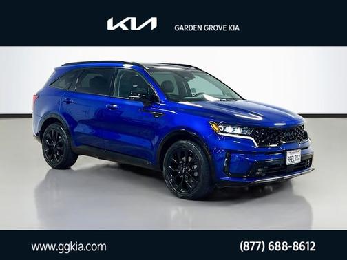 Sapphire Blue 2022 Kia Sorento SX-Prestige