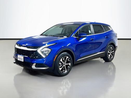 Sapphire Blue 2023 Kia Sportage EX