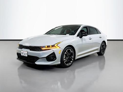 Gray 2022 Kia K5 GT-Line