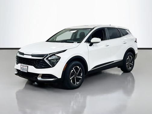 Snow White Pearl 2023 Kia Sportage Hybrid LX