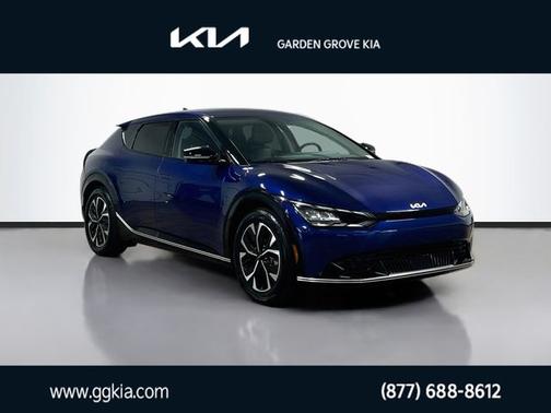 Blue 2023 Kia EV6 Wind
