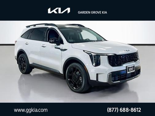 Gray 2025 Kia Sorento X-Line SX