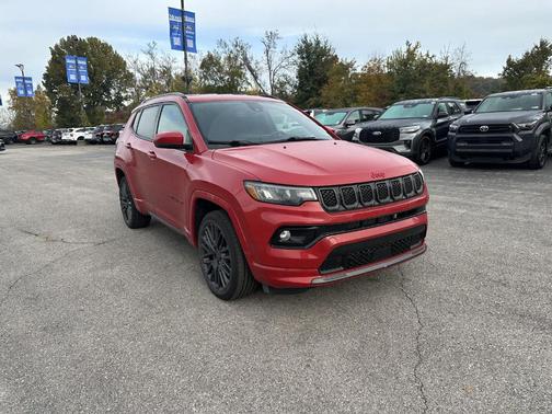 Red 2023 Jeep Compass Limited