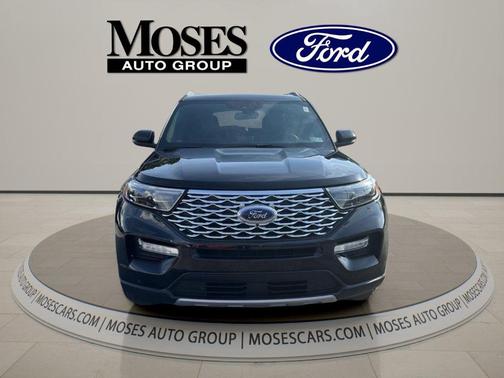 Agate Black 2021 Ford Explorer Platinum