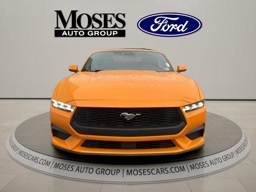 Orange Fury 2026 Ford Mustang EcoBoost Premium