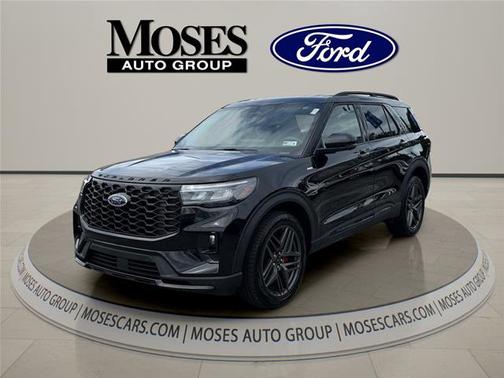 AGATE BLACK METALLIC 2026 Ford Explorer ST-LINE